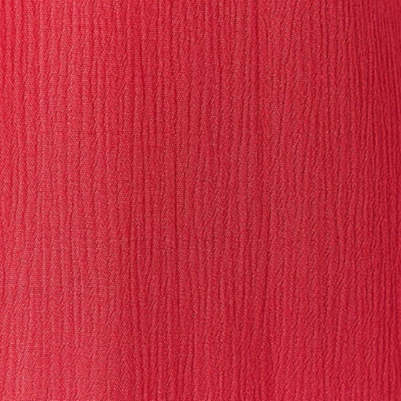 ๐ Red Crinkled Gauze Crochet Inset Longline Kimono NWT Torrid New! - Picture 4 of 6